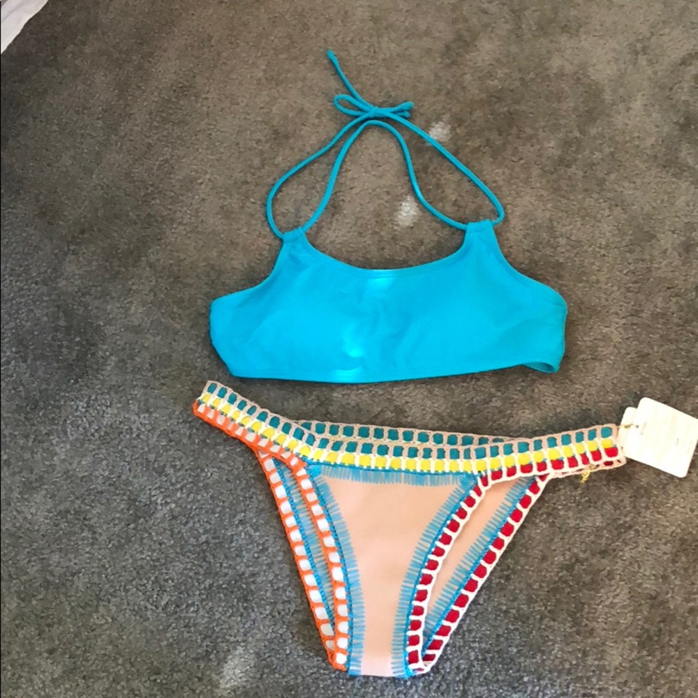 BE KIINI is the brand, bikini bottoms and top